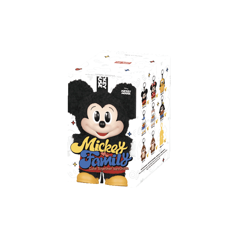 正規品　新品未開封　Mickey Family シュリンク付き Pop Mart Disney Mickey Family Together Blindbox (Single