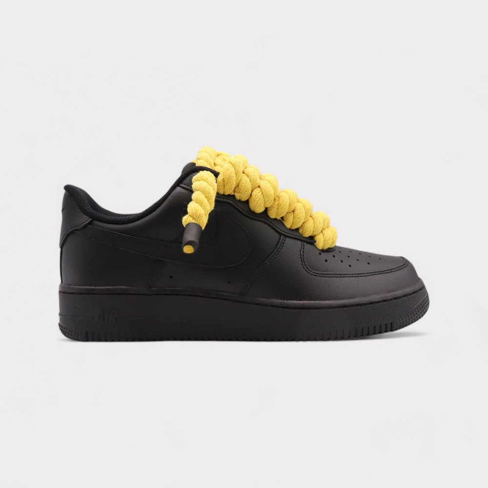 HOT Air Max Air Force Lacet Jaune Nike Air Force Black Rope