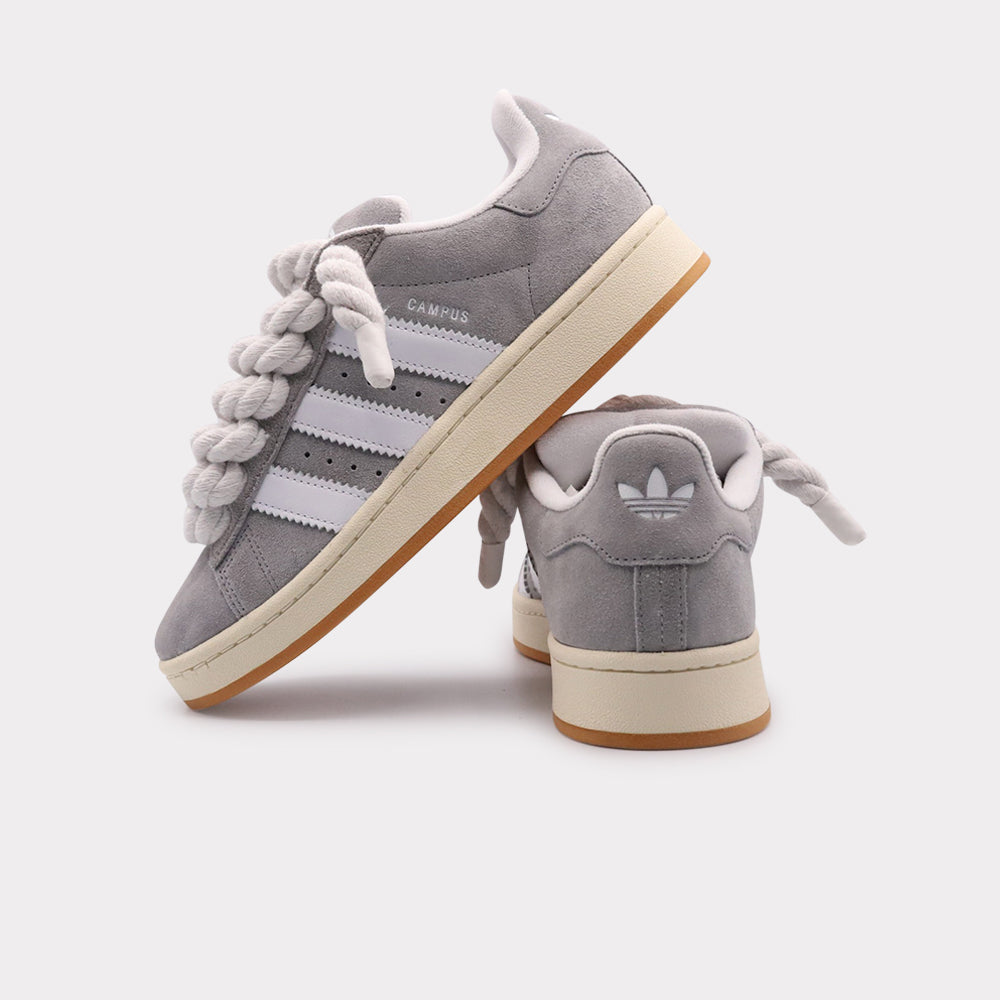 Adidas Campus 00s Grey White - Rope Lace White - Bild 3