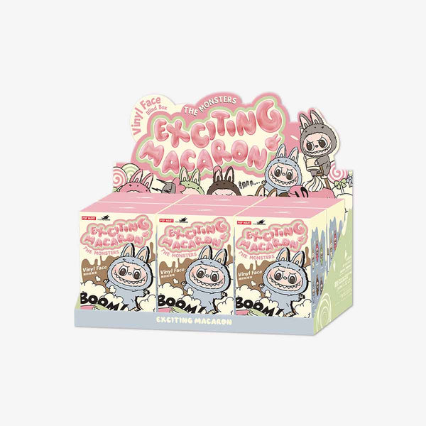Pop Mart Labubu Exciting Macaron Blindbox (6er Display) – sneakzmarket