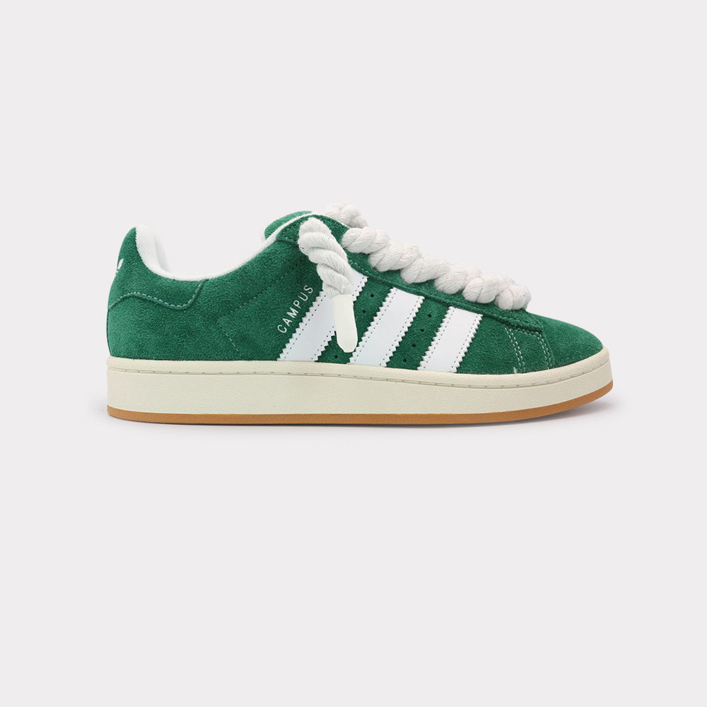 Adidas Campus 00s Dark Green White - Rope Lace White - Bild 1