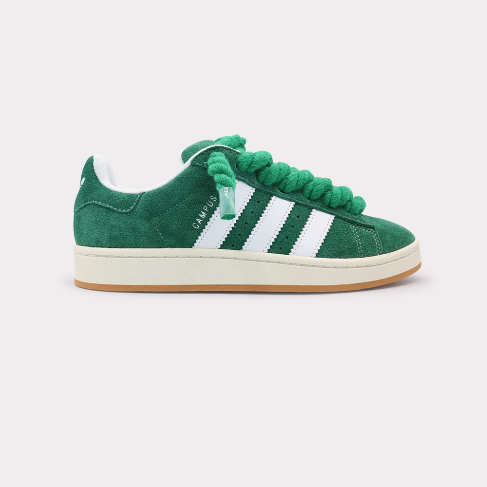 Adidas Campus 00s Dark Green White - Rope Lace Green - Bild 1