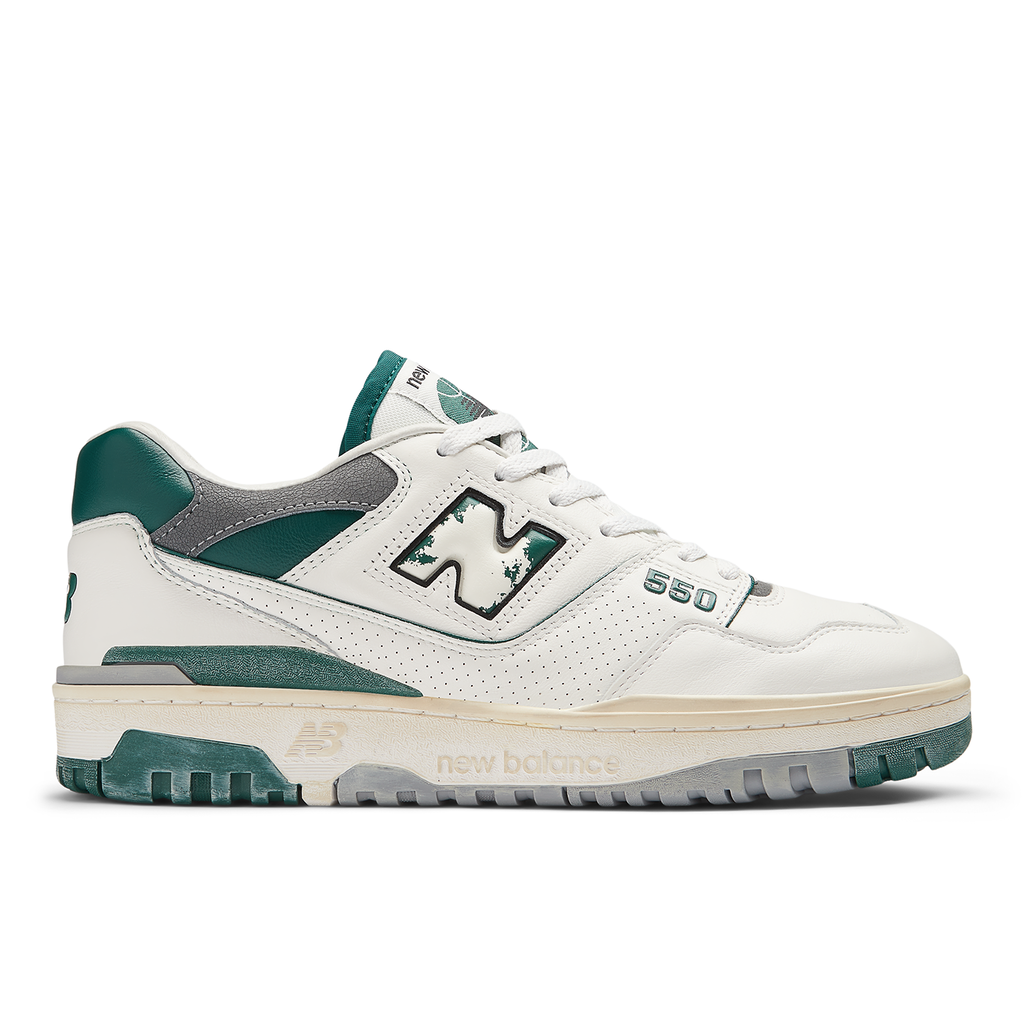 New Balance U 550 Vintage - sea salt/green - Bild 1