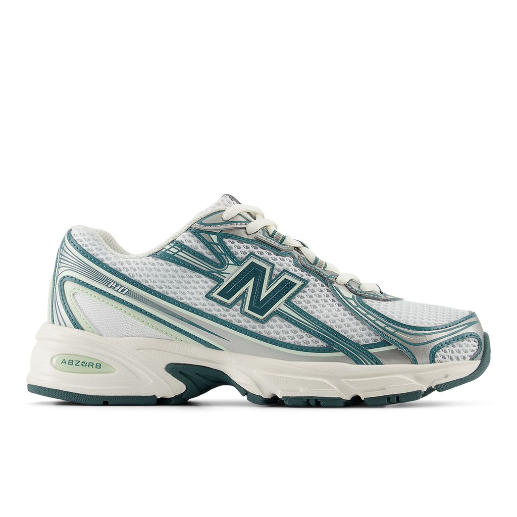 New Balance U 740 Centre Court - white/green - Bild 1