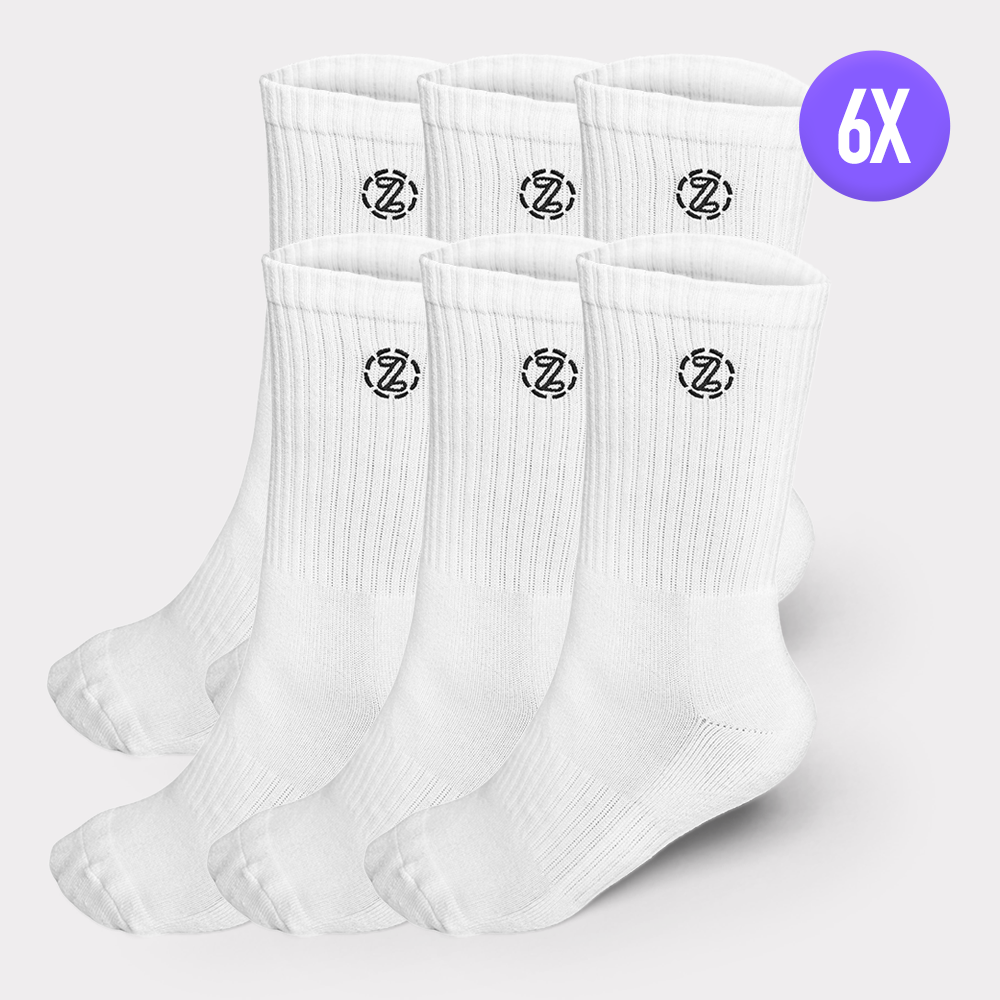 Sneakzmarket Socken high - weiss