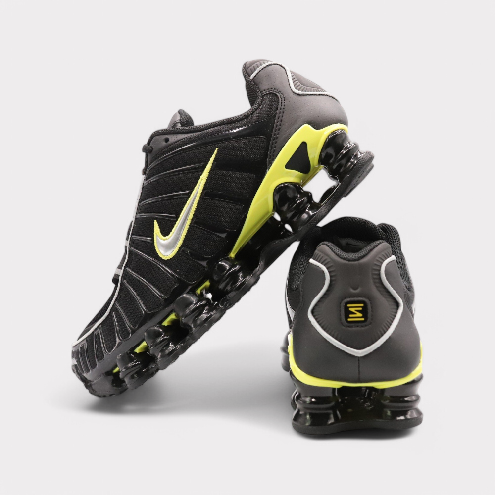 nike shox tl yellow